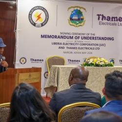 President Boakai Oversees Landmark Agreement. 