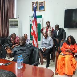 Acting Commerce Minister Holds First Engagement With Employees