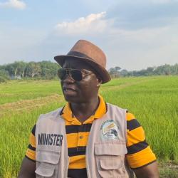 Minister Nuetah Lauds Progress at Rice Production Sites, Urges More Action in Bong County