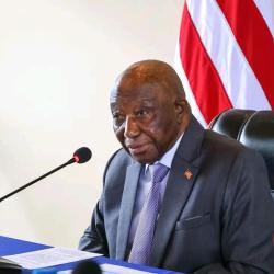 President Boakai Convenes 20th Cabinet Meeting. 