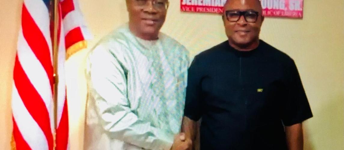 Liberia and Guinea Transport Ministers.