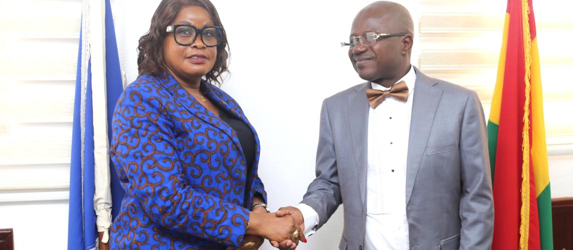 Hon. Magdalene Dagoseh Leads Delegation