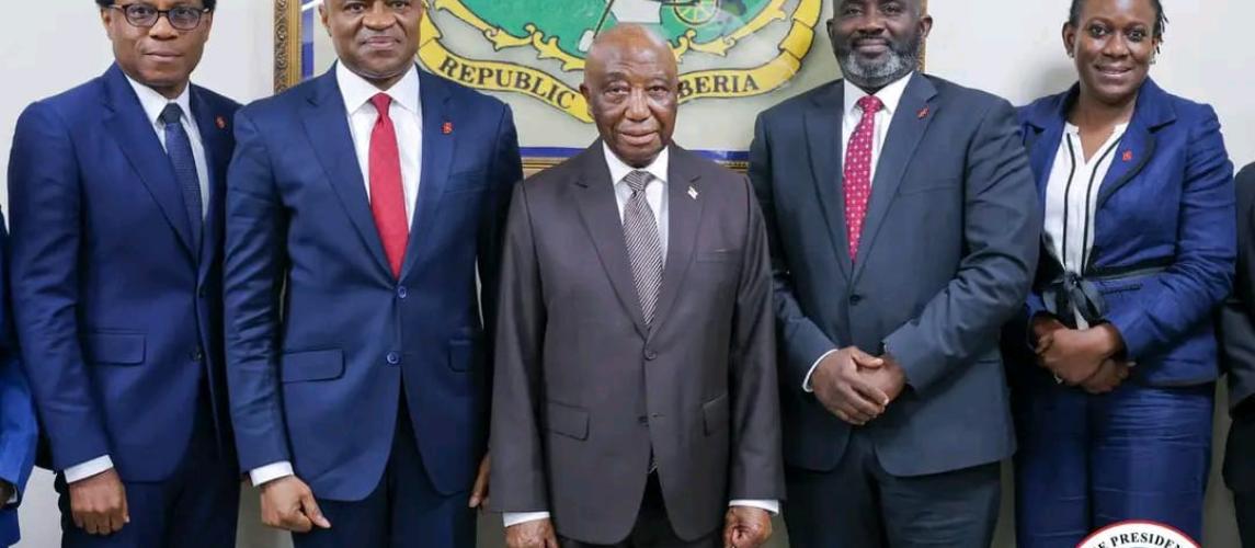 President Boakai Receives UBA Group