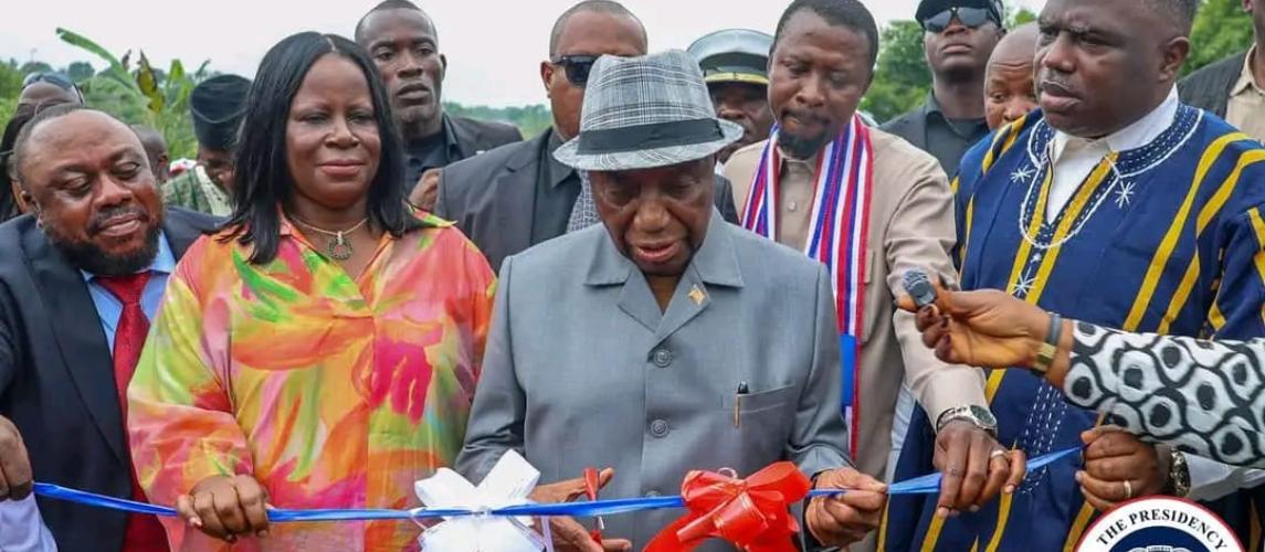 President Boakai Dedicates Development Projects in Grand Bassa 