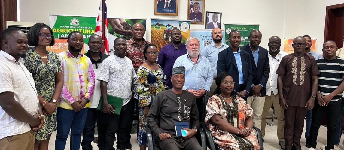 Group photo taken at the end of the STARP Implementation Support Mission