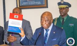President Boakai Launches 10-Year National Security Strategy