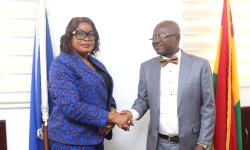 Hon. Magdalene Dagoseh Leads Delegation