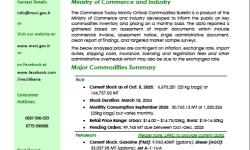 Monthly Critical Commodities Bulletin