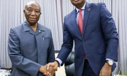 UNDP Resident Representative and President Boakai  
