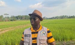 Minister Nuetah Lauds Progress at Rice Production Sites, Urges More Action in Bong County