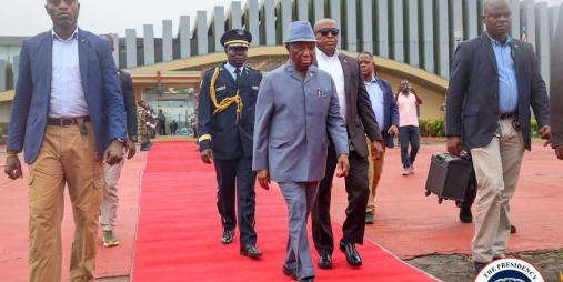 President Boakai Departs for Working Visit to Türkiye