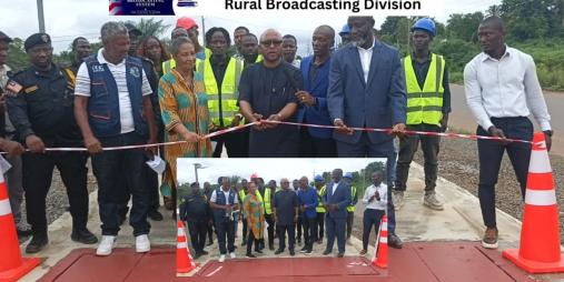 Ministry of Transport Launches New Axle Load Weighbridge in Caresburg