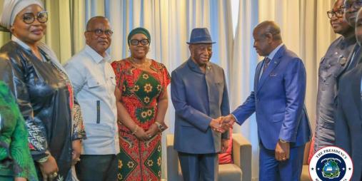 President Boakai and President Bio 
