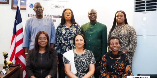 The AUABC Paid a Courtesy Visit to the Headquarters of the LACC on Thursday, October 8, 2026, During its visit to Liberia for a Regional Training on Asset Recovery and Illicit Financial Flows
