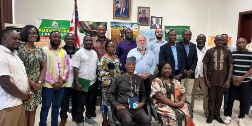 Group photo taken at the end of the STARP Implementation Support Mission